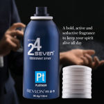 Buy Revlon 24 Seven Deodorant Spay for Man Platinum - Purplle