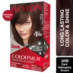 Buy Revlon Colorsilk Hair Color with Keratin - Dark Mahogany Brown 3RB - Purplle