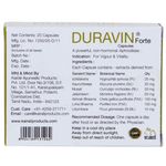 Buy Kairali Duravin Forte Capsules - A powerful, non-hormonal aphrodisiac (2 x 10 Capsules) - Purplle
