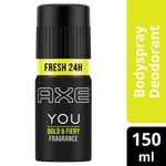 Buy Axe You Long Lasting Deodorant Bodyspray For Men (150 ml) - Purplle