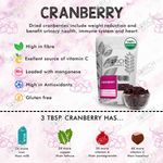 Buy Sorich Organics Naturally Dried Whole Cranberries - Dehydrated Fruit - 200 Gm - Purplle