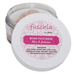 Buy Fuschia Blush Face Mask - Rose & Calamine (50 g) - Purplle