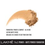Buy Lakme 9 to 5 Primer + Matte Powder Foundation Compact - Silky Golden (9 gm) - Purplle