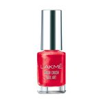 Buy Lakme Color Crush Nail Art - Vermilion Red M4 (6 ml) - Purplle