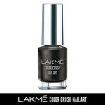 Buy Lakme Color Crush Nail Art - Black M7 (6 ml) - Purplle