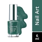 Buy Lakme Color Crush Nail Art - Fern Green M10 (6 ml) - Purplle