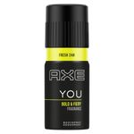 Buy Axe You Bold & Fiery Deodorant Bodyspray For Men (150 ml) - Purplle