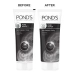 Buy Pond's Pure White Anti Pollution Activated Charcoal Face Wash (100 g) - Purplle