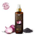 Buy WOW Skin Science Red onion black seed Hair Serum For Frizz Free Smooth Hair/ Dry And Dull Hair - 100 ml - Purplle