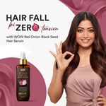 Buy WOW Skin Science Red onion black seed Hair Serum For Frizz Free Smooth Hair/ Dry And Dull Hair - 100 ml - Purplle