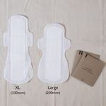 Buy Carmesi Eco-Conscious - Sanitary Pads for Rash-Free + Eco-Friendly Periods (10 XL) - Purplle