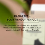 Buy Carmesi Eco-Conscious - Sanitary Pads for Rash-Free + Eco-Friendly Periods (5 L + 5 XL) - Purplle