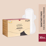 Buy Carmesi Sensitive - Sanitary Pads for Rash-Free Periods (30 XXL) - Purplle