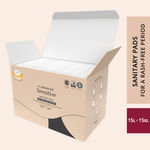 Buy Carmesi Sensitive - Sanitary Pads for Rash-Free Periods (15 L + 15 XL) - Purplle