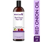 Buy WishCare Red Onion Hair Oil Enriched with Onion Ginger Oil, Argan Oil, Hibiscus Oil Controls Hair Fall & Promotes Growth. - Purplle