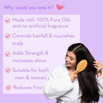 Buy WishCare Red Onion Hair Oil Enriched with Onion Ginger Oil, Argan Oil, Hibiscus Oil Controls Hair Fall & Promotes Growth. - Purplle