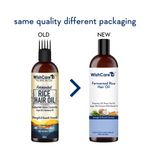 Buy WishCare Fermented Rice Hair Oil- Enriched With Vitamin E, Argan Oil & Rosemary Oil for Strength & Growth (200 ml) - Purplle