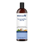 Buy WishCare Fermented Rice Hair Oil- Enriched With Vitamin E, Argan Oil & Rosemary Oil for Strength & Growth (200 ml) - Purplle
