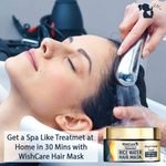 Buy WishCare Fermented Rice Water Hair Mask- Strength & Growth Formula - Free from Sulphates, Silicones & Paraben - For All Hair Types (200 ml) - Purplle