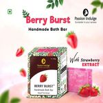 Buy Passion Indulge BERRY BURST Handmade Bath Bar Soap - 100GM Each ( PACK OF 3 ) - Purplle