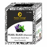 Buy Passion Indulge CHARCOAL CLAY Handmade Bath Bar Soap - 100GM Each ( PACK OF 3 ) - Purplle