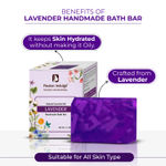 Buy Passion Indulge LAVENDER Handmade Bath Bar Soap - 100GM Each ( PACK OF 3 ) - Purplle
