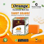 Buy Passion Indulge Natural Handmade Bath Bar Soap - Orange (Pack of 3) - Purplle