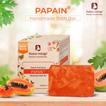 Buy Passion Indulge PAPAIN Handmade Bath Bar Soap - 100GM Each ( PACK OF 3 ) - Purplle