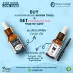 Buy Passion Indulge KUMKUMADI Facial Oil + PASSION EYE Comboo |kumKumadi Facial oil for Skin Glow, Skin Brightness, Freckles, Skin discoloration |-10ML - Purplle