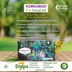 Buy Passion Indulge KUMKUMADI 7 Star Facial Kit for Skin Glow, Skin Brightness, Freckles, Skin discoloration - Purplle