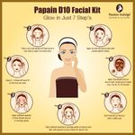 Buy Passion Indulge PAPAIN D10 7 Star For Facial Kit For Anti-Tan and Uneven skin tone (1+1) - Combo of 7 - Purplle