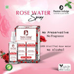 Buy Passion Indulge ROSE WATER for SKIN CARE -100 ml ( buy one get one free) - Purplle
