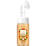 Buy Oriental Botanics Rivayat Ubtan Foaming Face Wash with Built-in Brush, For Clear And Radiant Skin - With Saffron, Rose And Turmeric Extract (120 ml) - Purplle
