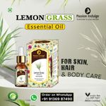 Buy Passion Indulge Lemongrass Essential Oil for Acne, Black Heads, Pores and Hair Fall -10ml - Purplle