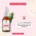 Buy Passion Indulge Rosemary Essential Oil for Refreshing, Acne, Scalp Disorders and Hair Growth - 10ml - Purplle