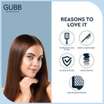 Buy GUBB Styling Brush, Flat Hair Brush with Pin - Elite Range - Purplle