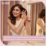 Buy GUBB Tangle Eraser Detangler Hair Brush - Purplle