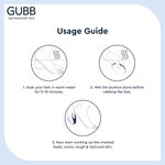 Buy GUBB Pumice Stone with Rubber Grip for Dead Skin Removal Red - Color may vary - Purplle