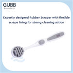 Buy GUBB T+ Tongue Cleaner for Kids & Adults, Tongue Scraper 1s - Grey - Purplle