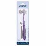 Buy GUBB T+ Tongue Cleaner for Kids & Adults, Tongue Scraper 2s - Purple & Grey - Purplle