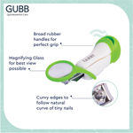 Buy GUBB Baby Nail Clipper with Magnifier Light green - Purplle