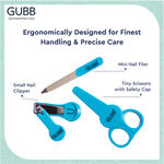 Buy GUBB Baby Manicure Kit for New Born Baby (0M+) - Blue - Purplle