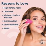 Buy GUBB Beauty Blender Makeup Sponge - Bright Pink 1 Pc - Purplle