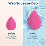 Buy GUBB Beauty Blender Makeup Sponge - Bright Pink 1 Pc - Purplle