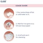 Buy GUBB Compressed Face Towel - Pack of 30 Coin Tissues - Purplle
