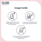 Buy GUBB Nail Pusher & Cuticle Remover, Stainless Steel Manicure Tool - Purplle