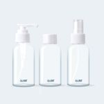Buy GUBB Travel Bottle Set for Toiletries (Spray Bottle, Pump Bottle & Cap Bottle) - Purplle