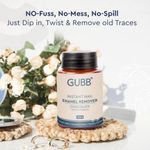 Buy GUBB Nail Paint Remover Dip & Twist, Acetone Free, Chocolate Aroma - 80ml - Purplle