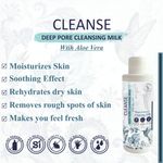 Buy Zenvista Meditech Deep Pore Cleansing Milk with Plant Extract Aloe Vera, Milk Extracts for All Skin Types (100 ml) - Purplle