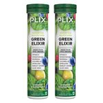 Buy PLIX Life Green Elixir Wholefood Multivitamin for Digestion, Detox & Immunity - Lemon flavour - Buy 2 Get 2 Free - Purplle